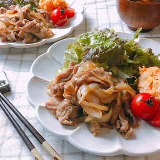 簡単！失敗なし！豚肉の生姜焼き